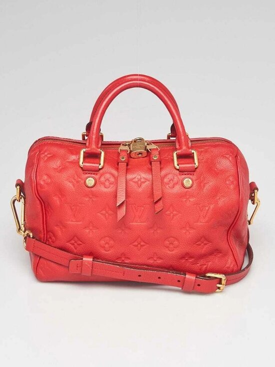Louis Vuitton Handbags - Louis Vuitton Orient Monogram Empreinte Leather Speedy 25 Bandouliere Bag